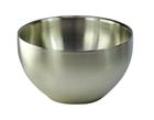 Double walled stainless steel bowl small model 18 cm