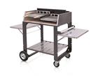 72 cm barbecue with wood storage