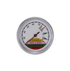 Steriliser thermometer with dial face