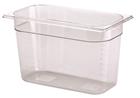 BPA free gastronorm container 1/3 in copolyester. Height 20 cm.