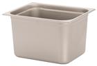 Stainless steel gastronorm container 1/2. Height: 20 cm EN-631