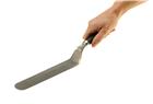 Angled spatula in stainless steel - 20 cm