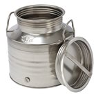 Stainless steel oil can - 15 litres