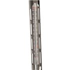 Sugar thermometer with stainless steel scabbard