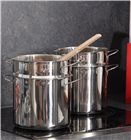 Pasta cooker - stainless steel - 5 litres - induction