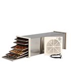 Tunnel dehydrator / dryer in stainless steel with 12 trays