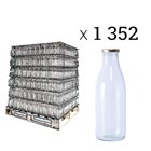 Juice bottles per pallet of 1352 pieces