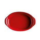 oval oven dish Ultimate 35 cm ceramic red Grand Cru Emile Henry