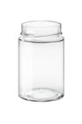Glass jar 212ml diam 60 mm with capsule with high skirt by 24