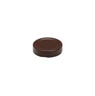 Capsule for Jar High Skirt diam 58 mm brown color per set of 24