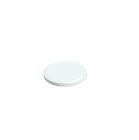 White twist off capsules 82 mm in diameter by 20
