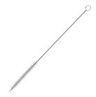 Straight straws by 4 in stainless steel