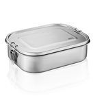 Meal box or lunch box 18 cm stainless steel