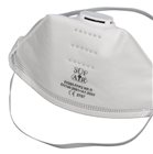 Respiratory protection mask FFP2 with foldable x20 valve adaptable nose clip fine dust
