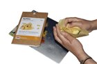 3 reusable beeswax food tissue replaces the packaging film