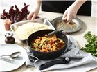 28 cm high induction sauté pan forged ultra resistant non-stick removable tail made in France