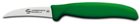 Peeling knife curved blade 7 cm green handle Sanelli Ambroggio