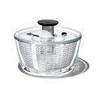 26 cm glass salad spinner with ergonomic pusher OXO