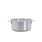 14 cm casserole removable handle 3-layer induction stainless steel made in France