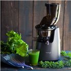 Matte Gray Electric Juice Extractor Large Opening Kuvings D9900