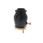 Black stoneware vinegar maker - 3.5 litres