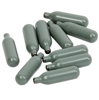 Box of 10 cartridges for cream siphons.