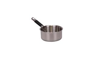 Aluinox induction pan in aluminium/stainless steel 16 cm