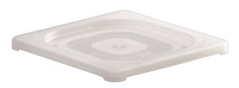 Lid for gastronorm container 1/6 in polypropylene