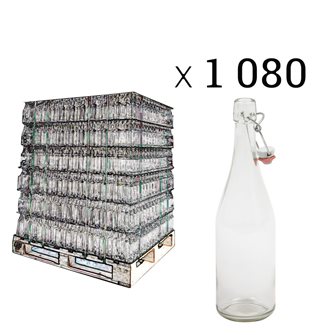 Pallet of 1080 bottles of lemonade