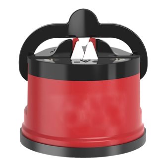 Professional sharpener on red suction cup