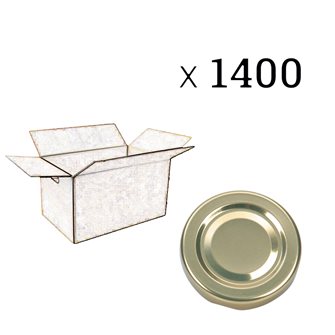 Capsule of diameter 63 mm per carton of 1400