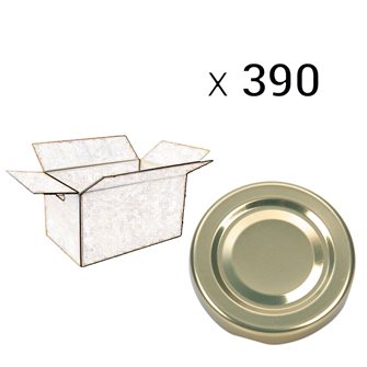 Capsules of diameter 100 mm per carton of 390
