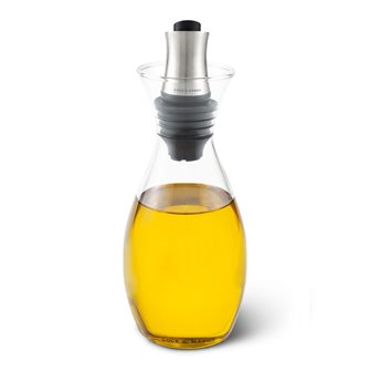 Oil or glass vinegar maker with flow control