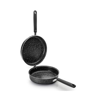 24 cm aluminum omelette pan, resistant and nonstick