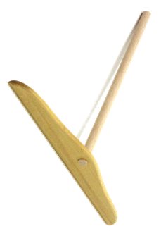 22 cm boxwood crepe rake made in France