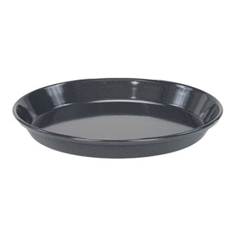 24 cm enamelled steel pie pan