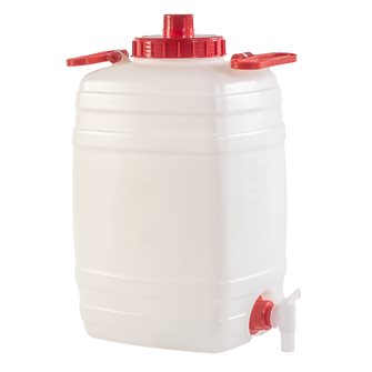 Rectangular food keg 15 liters