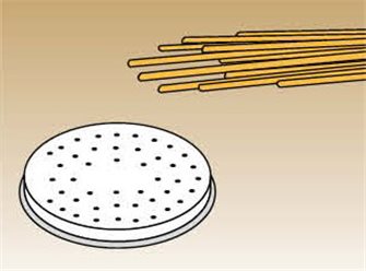 Bronze die 5 cm 2 mm wide spaghetti for pasta machine pro 370 W